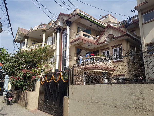 Flat system house for sale at Samakhushi Kathmandu