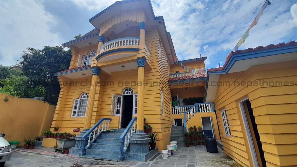 The Yellow House for rent at Hattigauda Kathmandu