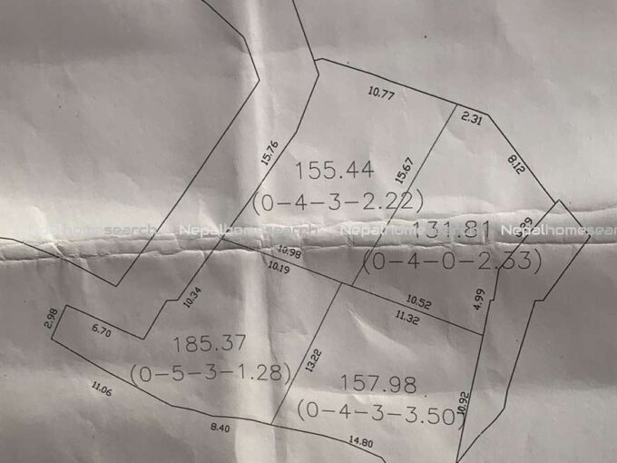 Land on sale at Bansbari per aana 40 lakh only