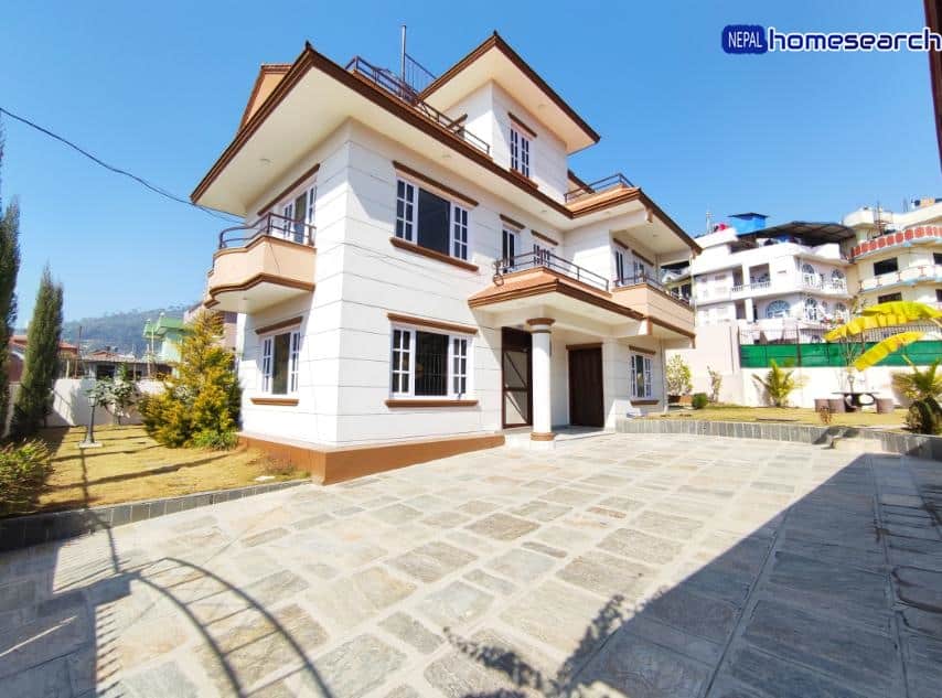 Modern house for sale on 18 anna at Budhanilkantha