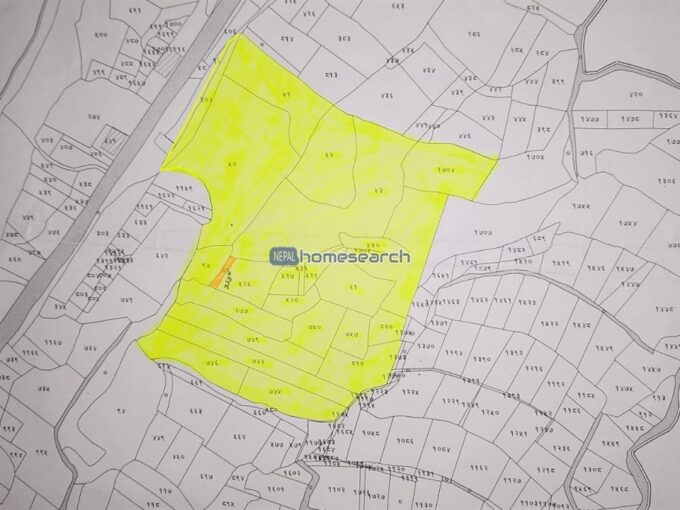 30 Ropani of the single plot for sale at Budhanilkantha