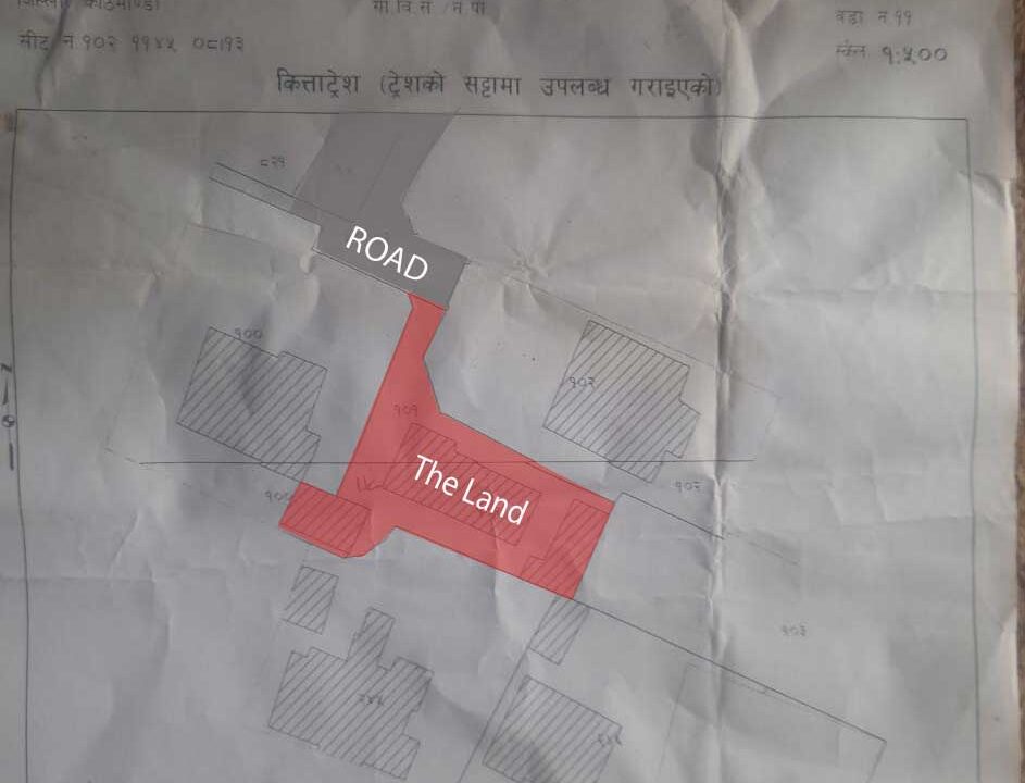land for sale at Thapathali