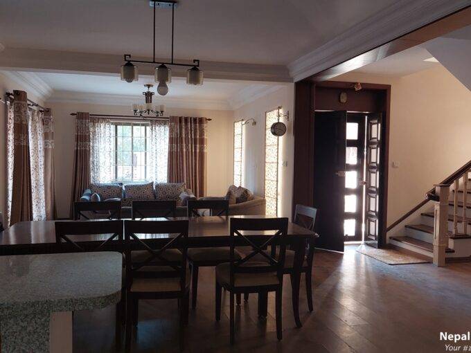 House For Rent In A Colony At Baluwatar Kathmandu