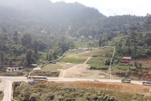 18 ropani land for sale at Tial Ghar, Naubise Dhading near Nakdhunga Tunnel for Warehousing