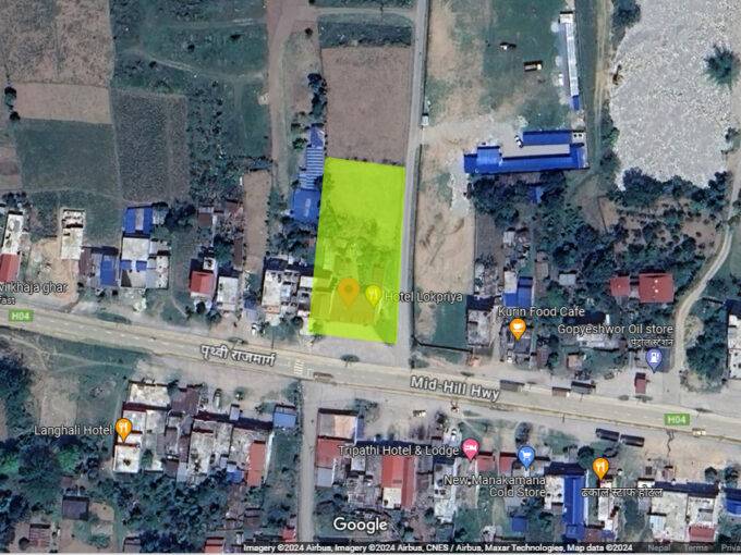 7 Kattha land for rent at Kurintar Chitwan