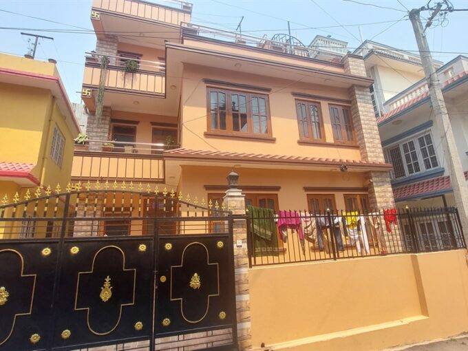 3 Aana house for sale peaceful living in Orchid Colony Kalanki!
