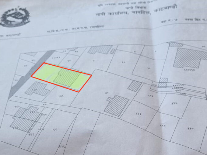 8 aana land for sale at Mitrapark Chabahil Kathmandu.