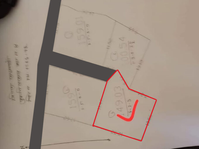 Attractive land for sale at Pasikot Budhanilkantha